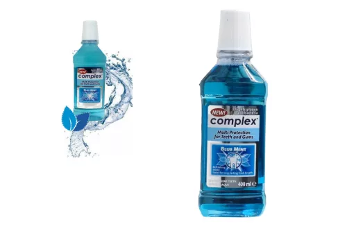 Szájvíz Complex Blue Mint 400ml (12/#_240/sor_1200/rkl)