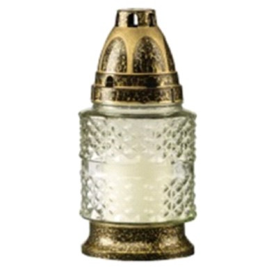 Mécses Üveg La-350 A 17Cm 1Db (e)