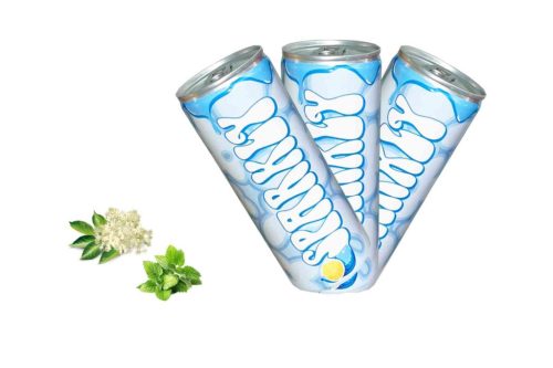 Sparkly Bodza - Citromfű Ízű Szénsavas Üdítőital 250ml 