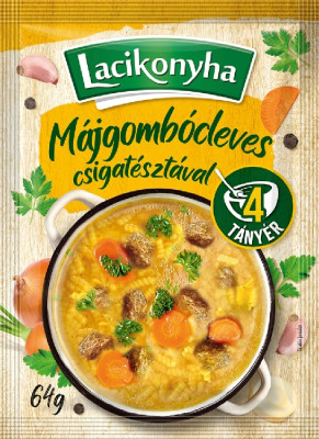 Lacikonyha Leves Májgómbóc Csigat.64G (e)