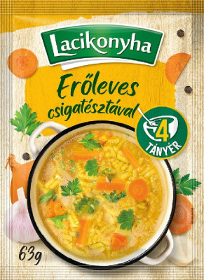 Lacikonyha Leves Erőleves Csigat.63G (e)