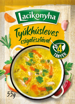 Lacikonyha Leves Tyúkhús Csigat.55G (e)
