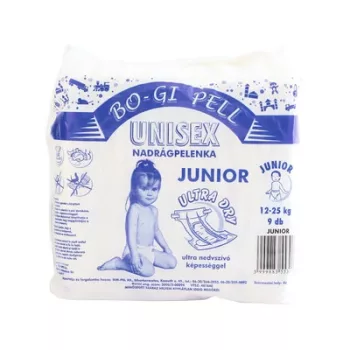 Pelenka Kiscsomagos Junior 9 Darabos 12-25kg (12/#_480/rkl)