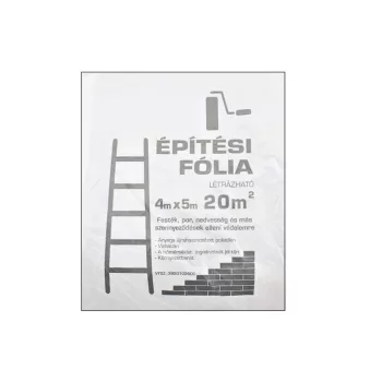   Takarófólia ''Építési'' 4*5m (20m²) (5/#_500/rkl)