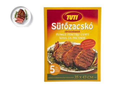 Tuti Sütőfólia Steak 35X43Cm 5Db (e)