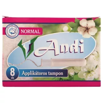Andi Applikátoros Tampon Normál 8 Darabos (40/#)