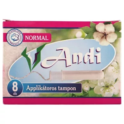 Andi Applikátoros Tampon Normál 8 Darabos (40/#)