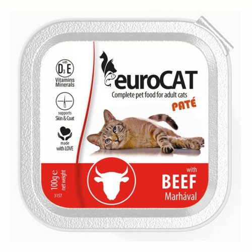 Eurocat Macskael.Paté Marha 100G (e)