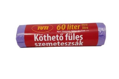 Tuti Szemeteszs.Köthető Fül.60L 16Db (e)
