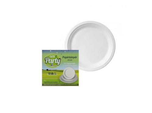 Tuti Papírtányér 22Cm 10Db (e)