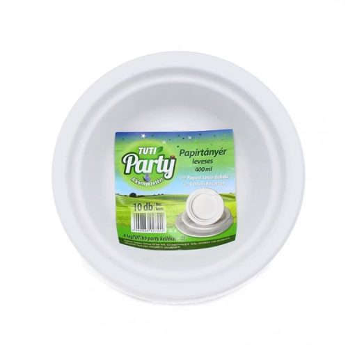 Tuti Papírtányér 400Ml 10Db (e)