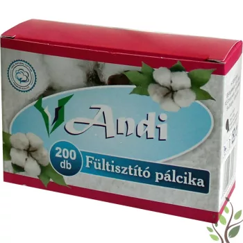 Andi Fültisztító 200 Darabos Dobozos (40/#)