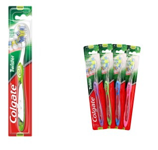 Colgate Twister Fogkefe Med.1Db (e)
