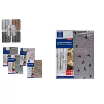Zuhanyfüggöny Extra Pvc 180*180cm Dekoros eng-600 (24/#)