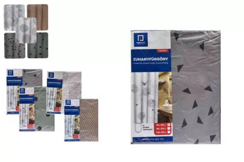 Zuhanyfüggöny Extra Pvc 180*180cm Dekoros eng-600 (24/#)