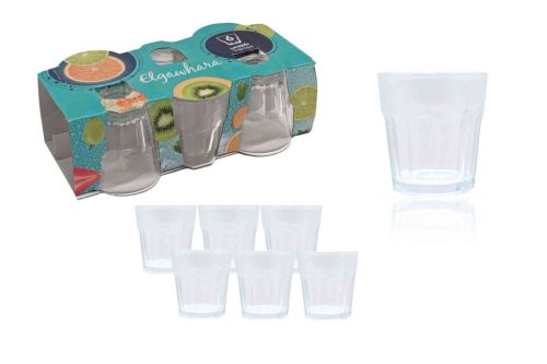 Pohár Üveg Casablanca 6 Darabos 160ml 