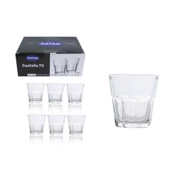 Pohár Üveg Casablanca 150ml 6 Darabos (12/#)