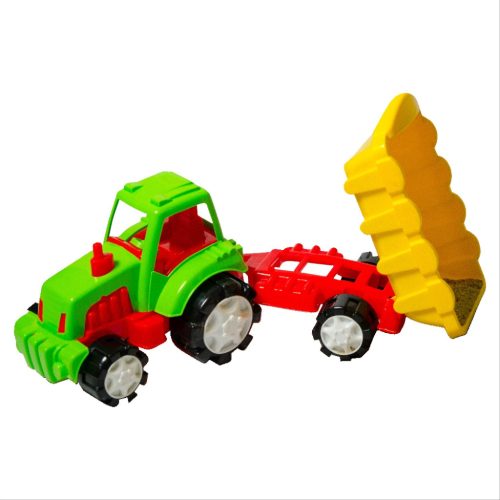 Toy Tractor Trailer Super 4542 - 49x18x19cm, 452g