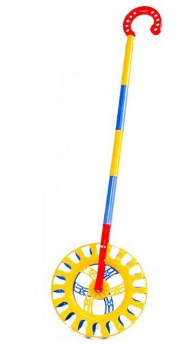 Toy Wheel with Handle 6096 - 16.5x16.5x6cm, 96g