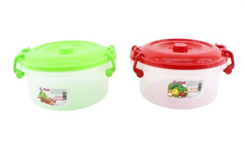 Depozitare rotundă 2 litri cu capac