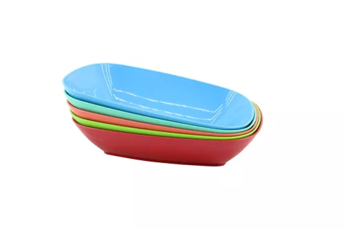 Bol Gustare Colorat Nr.2 / 600ml 14*18*4cm