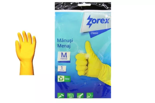 Gumikesztyű Zorex M-es (12/gy_144/#)