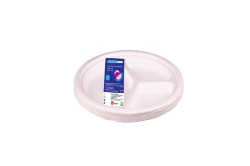 E.H. Nádcukor Tányér 3 Részes Osztott 25cm 50db
