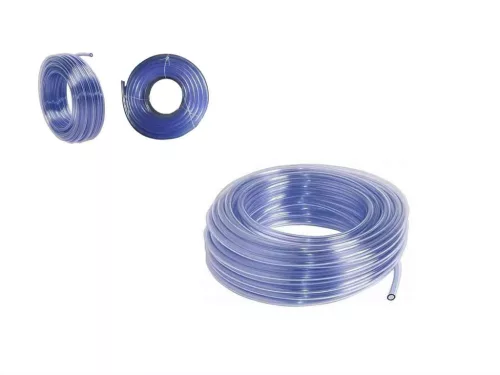 Tömlő PVC Víztiszta 1/1 25 M 22mm/27mm (Méterenkénti Jelöléssel) (1/#_32/rkl)