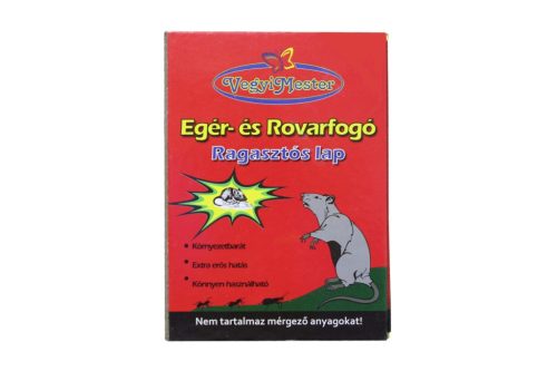 Egér- és Rovarfogó Ragasztós Lap Nagy 31*21cm 