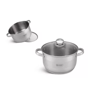 Fazék Inox Edenberg 7.7 Literes 26cm EB-3008 (4/#)