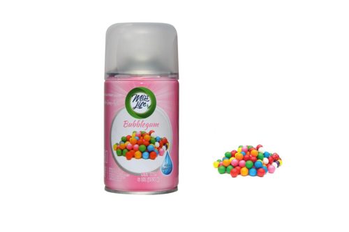 Légfrissítő Miss Life Utántöltő Készülékhez 250ml Bubble Gum