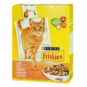 Frisk.Macskae.Szár.Mar.Csir.Zöl.300G (e)