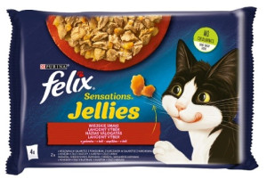 Felix Sen.Jell.Macskae.Ház.Nedv.4X85G (e)