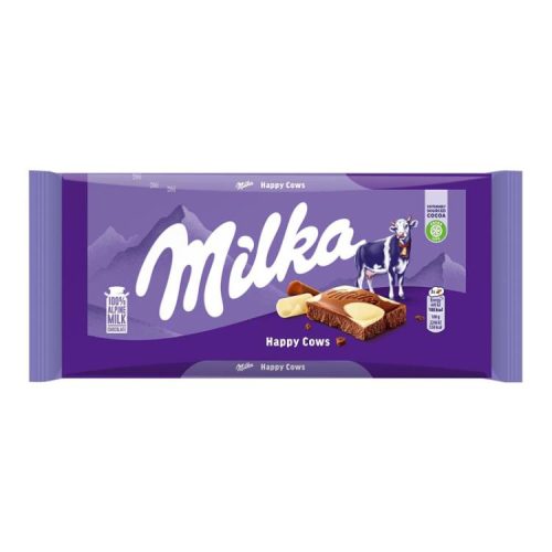 Milka Táblás Csokoládé Happy Cows 100G (e)