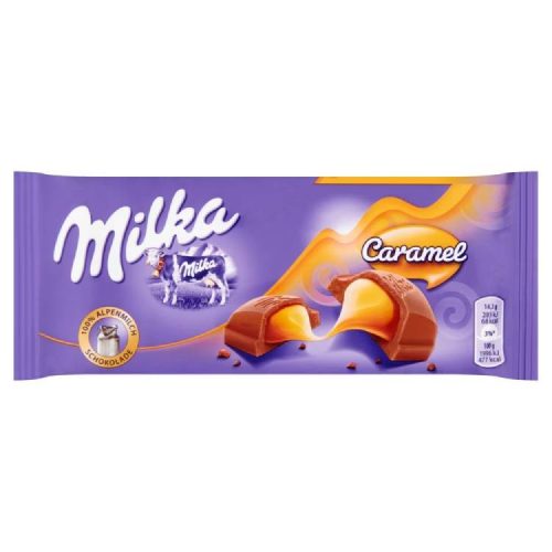 Milka Táblás Csokoládé Caramel 100G (e)