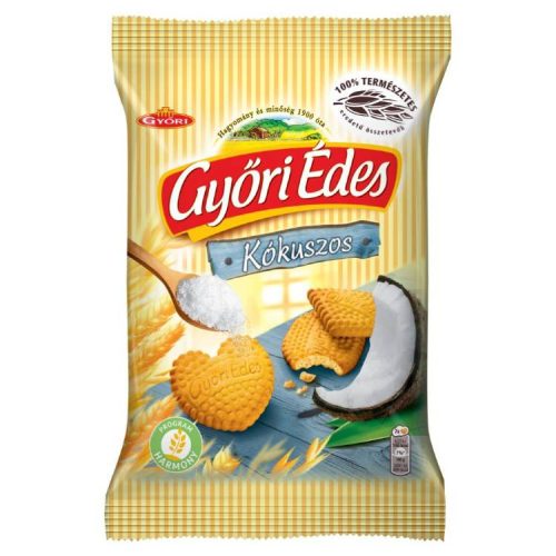 Győri Édes Keksz Kókuszos 150G (e)