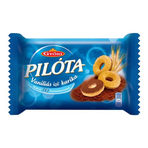 Pilóta Vaníliás Karika Tejcsoki 150G (e)