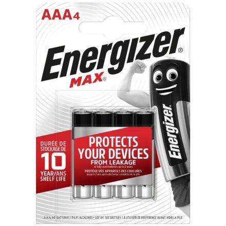Energizer Elem Max Mikro Aaa  4Db (e)