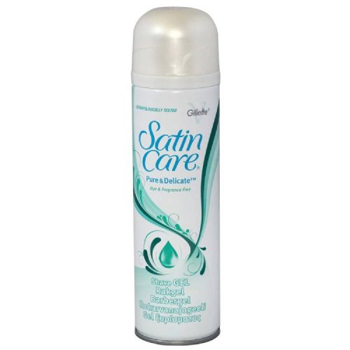 Gillette Satin Care Borotvagél Női Normal Skin Lavender Touch 200Ml (e)