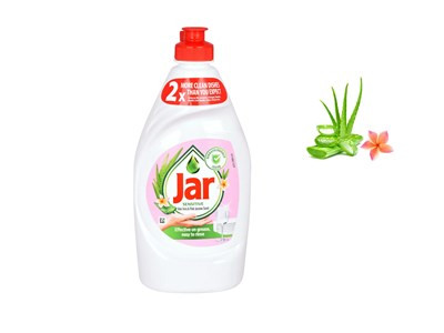 Jar Mosogatószer Sensitive Aloe Vera-Jasmin 450Ml (e)