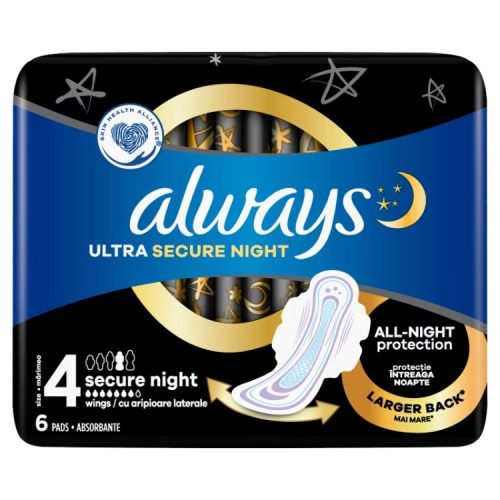 Always Ultra Egészségügyi Betét Night 6Db (e)