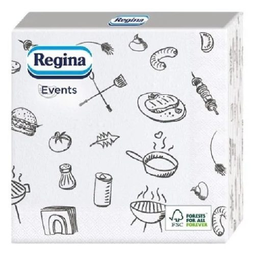 Serviette Regina Grill 3 Lagen 33*33cm 15 Stück