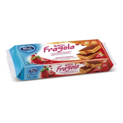 Midi Piskóta Eper 28G (e)
