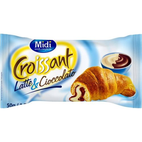 Midi Croissant Tej-Csokoládé 50G (e)
