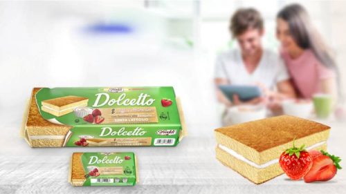 Freddi Dolcetto Piskóta Epres 25G (e)