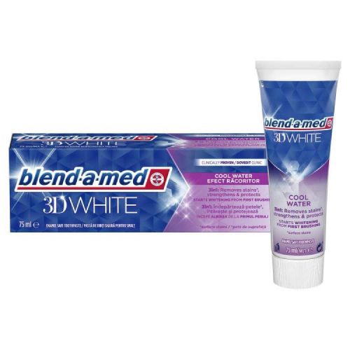 Blend-A-Med 3D White Fogkrém Cool Water 75Ml (e)