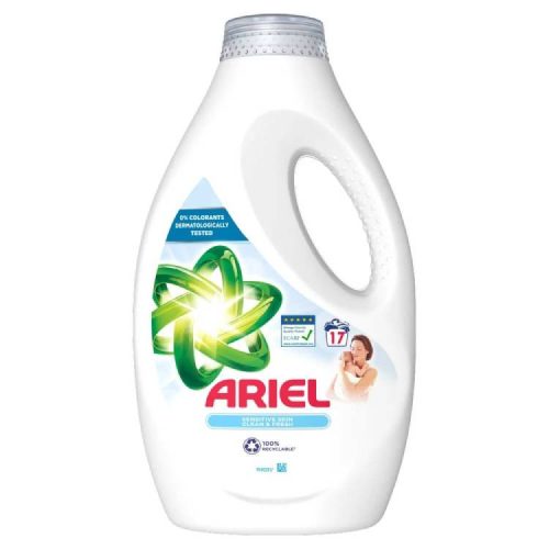 Ariel Folyékony Mosószer Sensitive 17 Mosás 850Ml (e)