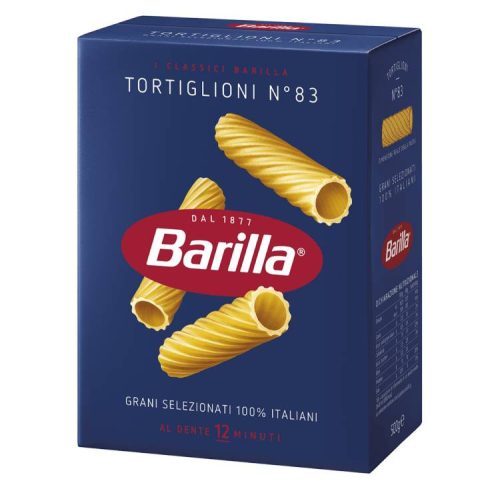 Barilla Száraztészt.Tortiglioni 500G (e)