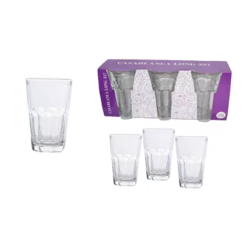 Pohár Üveg Casablanca 300ml 3 Darabos (12/#)