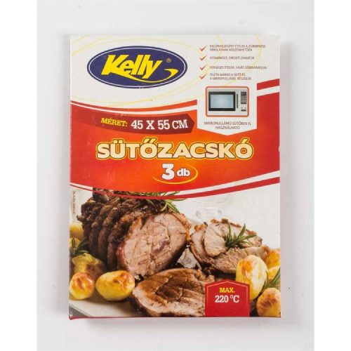Kelly Sütőzacskó Húsos 3Db (e)